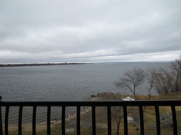 Oh hey, Lake Bemidji...how's things?